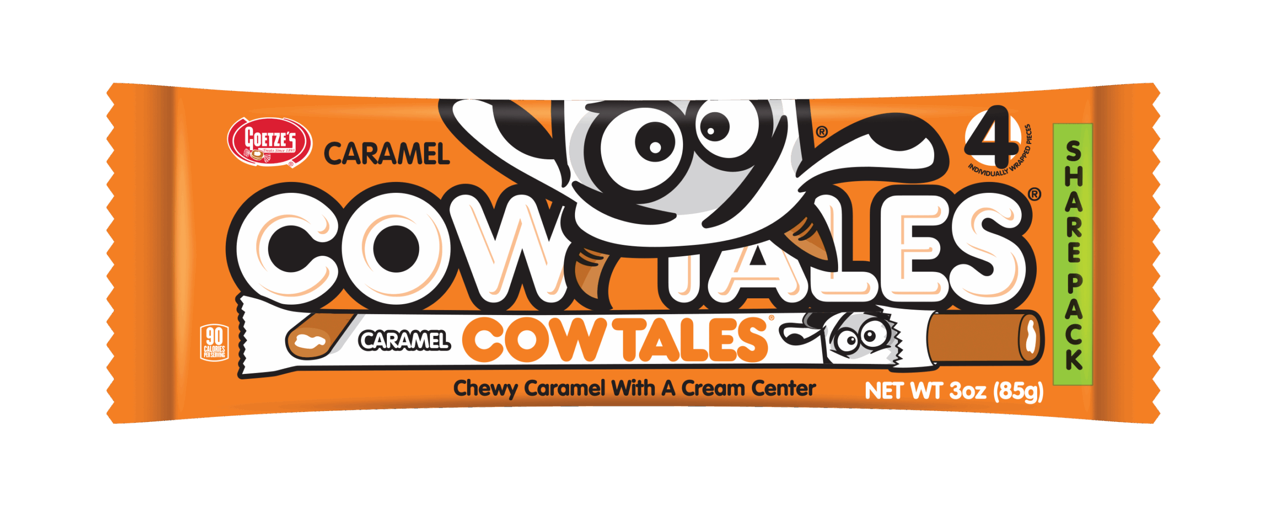3 oz Cow Tales 4ct Share Pack