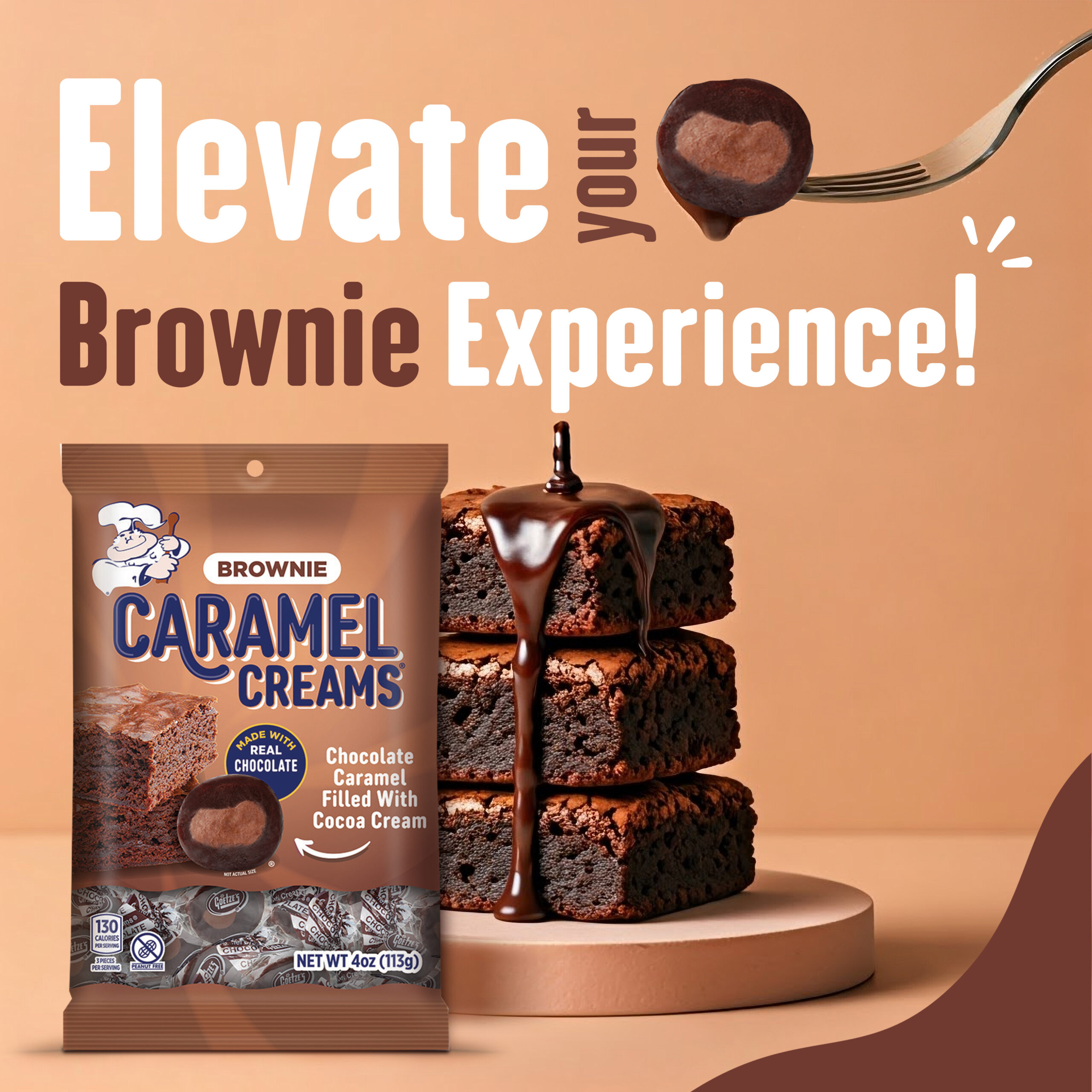 elevate your brownie experience