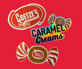 Caramel Creams® Stickers (Pack of 3)