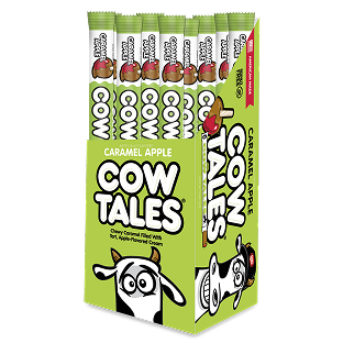 Carton of Caramel Apple Cow Tales