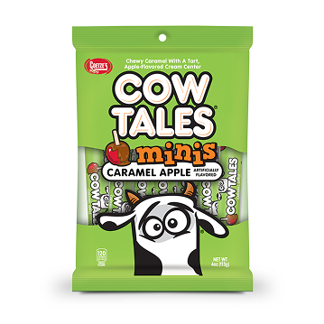4 oz pack of Caramel Apple Cow Tales Minis