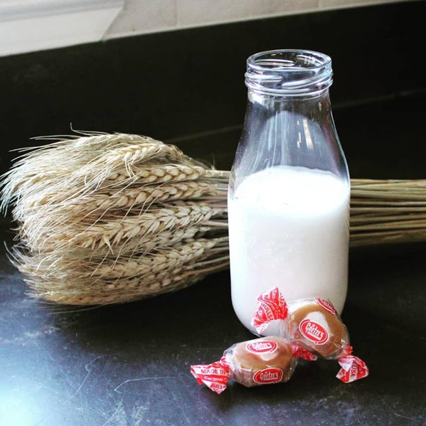 Milk and wheat