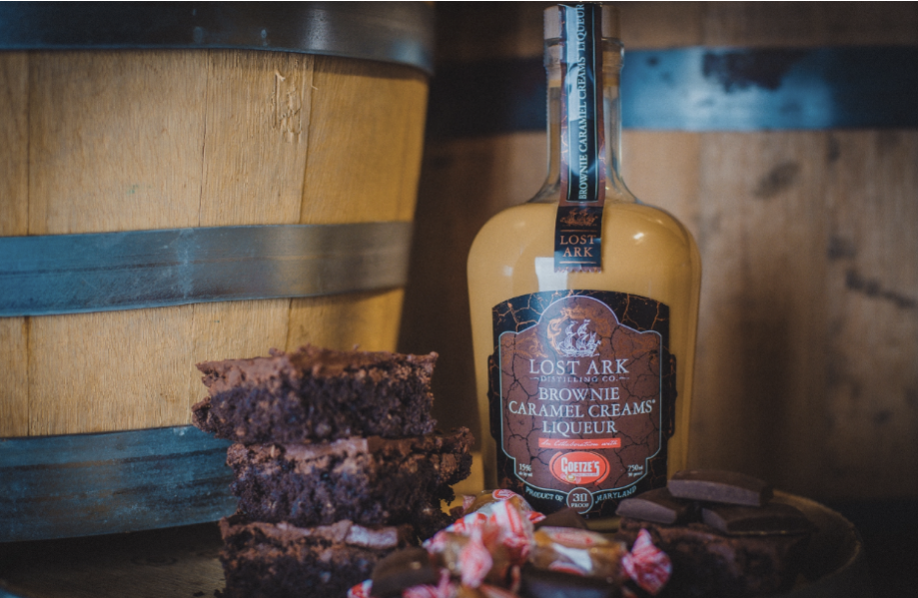 Lost Ark Distilling Company, Brownie Caramel Creams® Liqueur