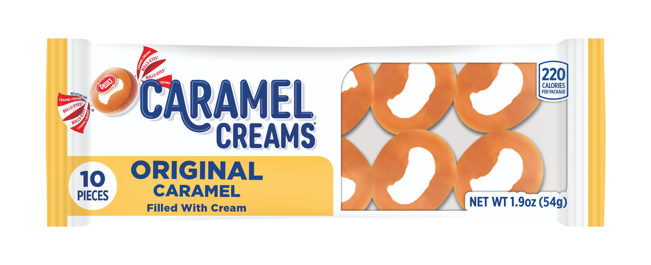 10 Pieces Original Caramel Filled with Cream.