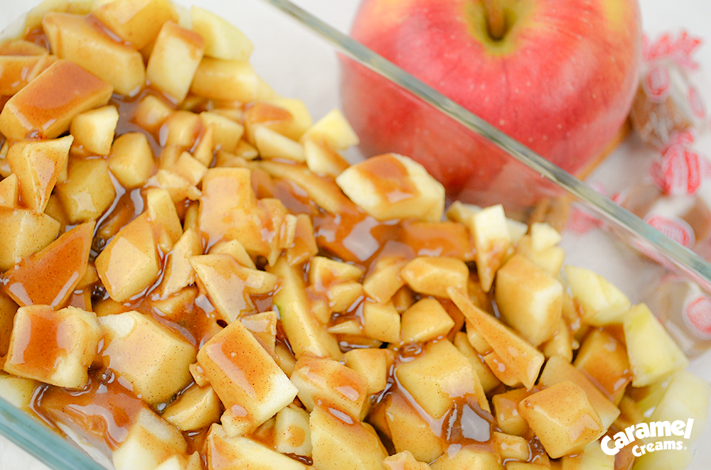 Caramel Apple Crisp