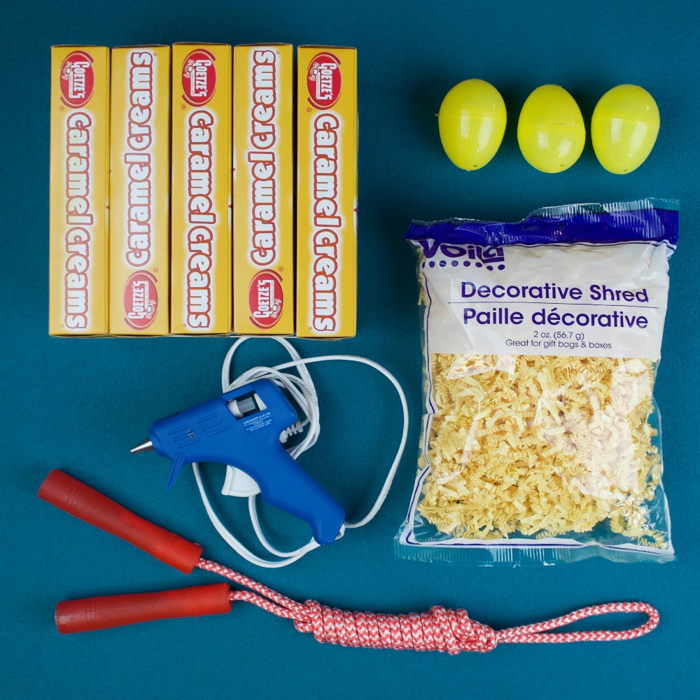 Caramel Creams boxes easter basket materials