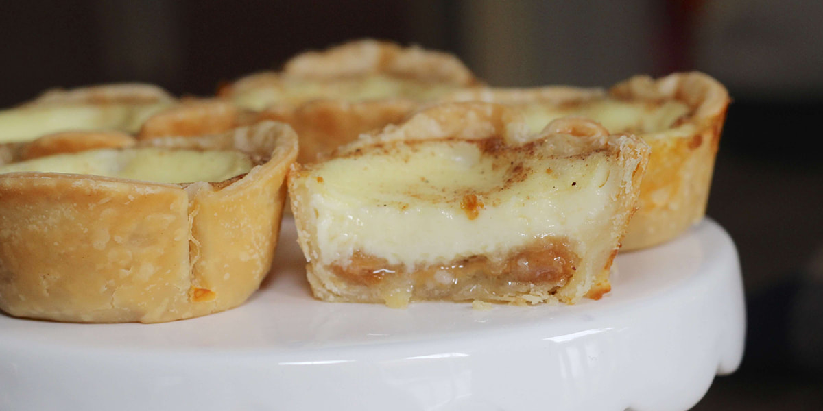 Mini Caramel Creams Custard Pie