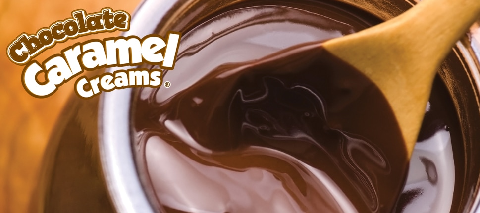 Chocolate Caramel Creams sauce promo