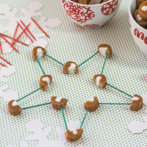 A caramel cream star